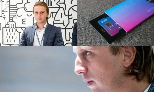 Nikolajus Storonskis, „Revolut“ vienas steigėjų ir generalinis direktorius. Juditos Grigelytės (VŽ) montažas.
