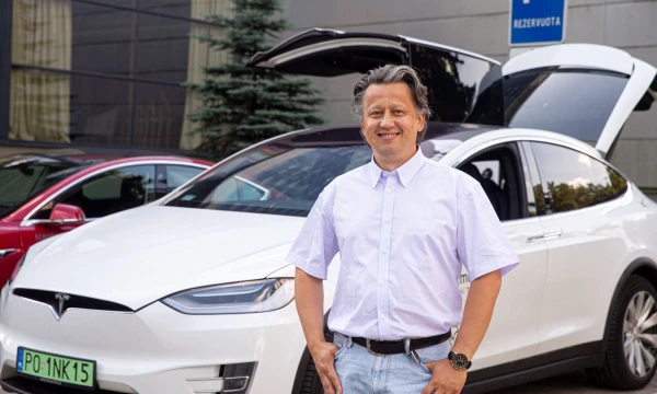 Kamilis Pyclikas, „Centrumcars24“ vadovas. Juditos Grigelytės (VŽ) nuotr.