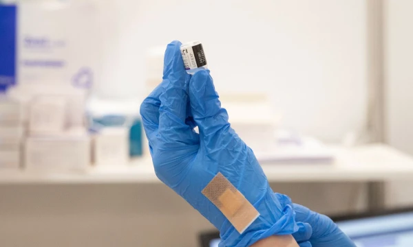 Vakcinacijos centras Vilniuje. Juditos Grigelytės nuotr.