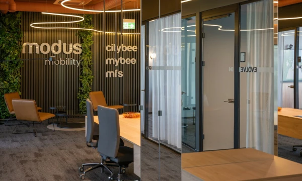 Naujasis „Modus Mobility“ biuras. Įmonės nuotr.