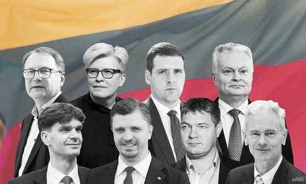 Kandidatai į Lietuvos prezidento postą. VŽ koliažas. Liucijos Zubrutės (VŽ) nuotr.