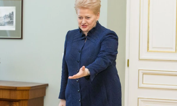 Prezidentė Dalia Grybauskaitė. Juditos Grigelytės (VŽ) nuotr.