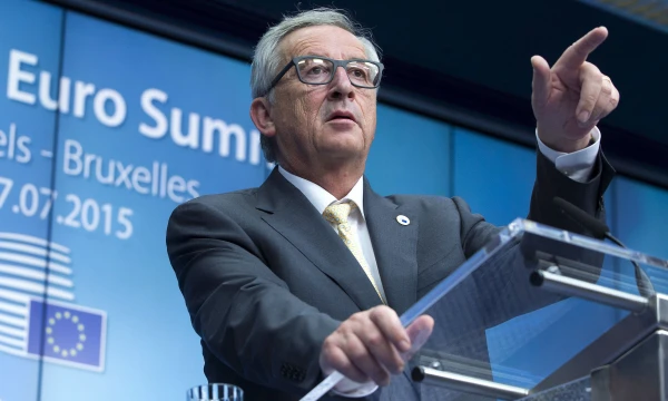 Jeanas Claude'as Junckeris. Yveso Hermano („Reuters“ / „Scanpix“) nuotr. 