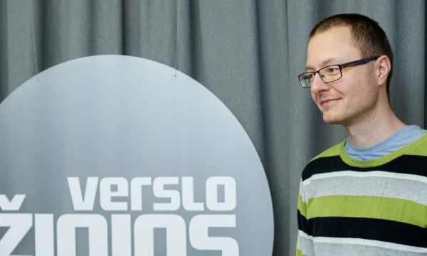 Mantas Skardžius, „Luminor“ vyresnysis portfelių valdytojas. Vladimiro Ivanovo (VŽ) nuotr.