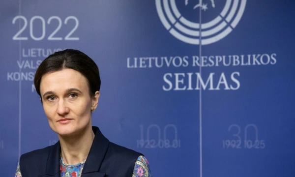 Viktorija Čmilytė-Nielsen, Seimo pirmininkė. Vladimiro Ivanovo (VŽ) nuotr.