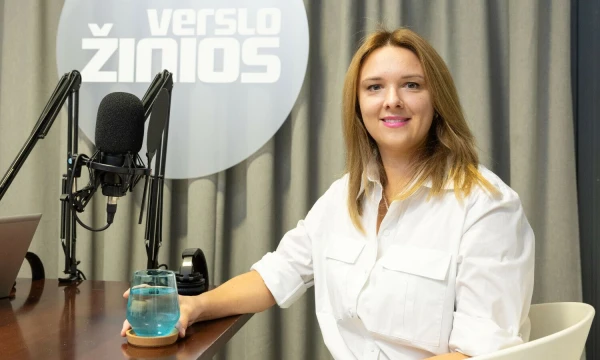 Laura Galdikienė, Lietuvos finansinių technologijų įmonės „ConnectPay“ vyriausioji ekonomistė. Juditos Grigelytės (VŽ) nuotr.