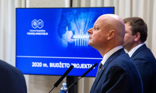 Premjeras Saulius Skvernelis įsitikinęs, kad nebus pagrindo vetuoti kitų metų biudžetą. Vladimiro Ivanovo (VŽ) nuotr.