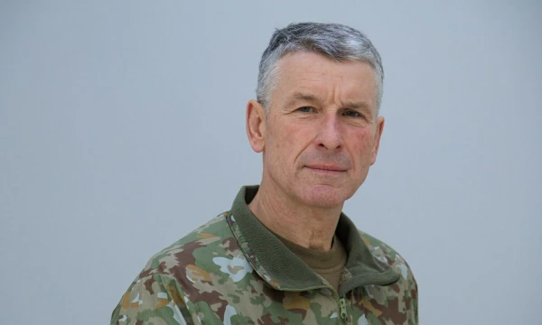 Valdemaras Rupšys, generolas, Lietuvos kariuomenės vadas. Vladimiro Ivanovo (VŽ) nuotr.