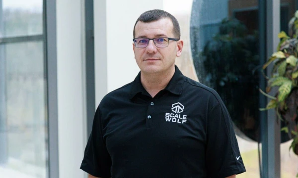 Edvinas Kerza, gynybos technologijų fondo ir akceleratoriaus „ScaleWolf“ vadovas. Vladimiro Ivanovo (VŽ) nuotr.