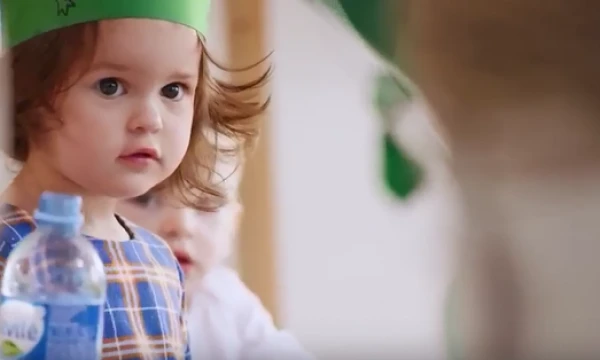Stop kadras reklamoje.