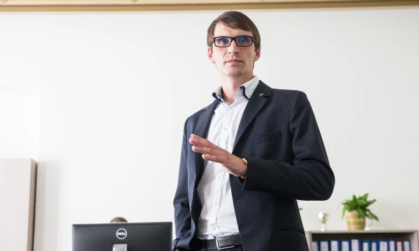 Mantvydas Štareika, „Coface“ Lietuva vadovas. 
Juditos Grigelytės (VŽ) nuotr.