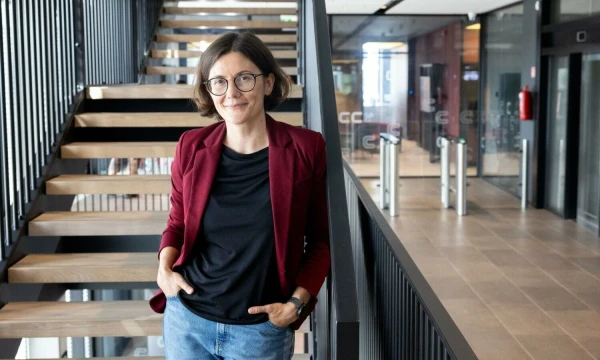 Ina Bielskė, UAB „Tesonet“ produktų klientų aptarnavimo centro „CyberCare“ generalinė direktorė. Juditos Grigelytės (VŽ) nuotr.