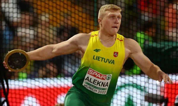 Mykolas Alekna. Kai Pfaffenbach („Reuters“ / „Scanpix“) nuotr.