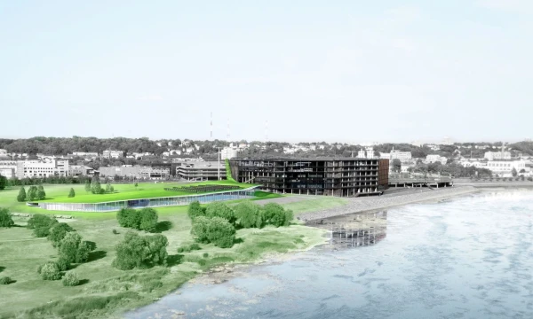 E. Miliūno studijos vizualizacija.