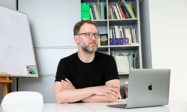 Algirdas Orantas, vienas iš dizaino agentūros „Critical“ įkūrėjų. Juditos Grigelytės (VŽ) nuotr.