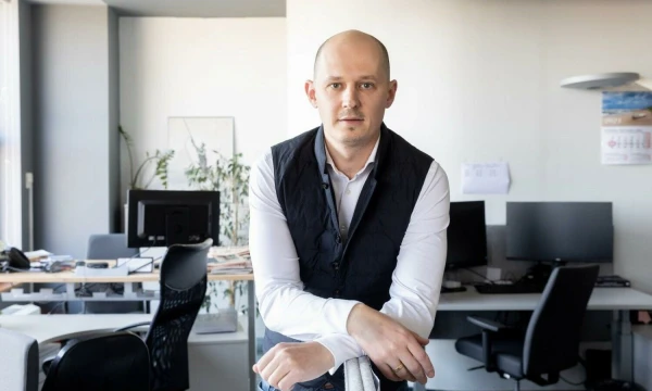 Modestas Sudnius, „Eleving Group“ generalinis direktorius. Juditos Grigelytės (VŽ) nuotr.