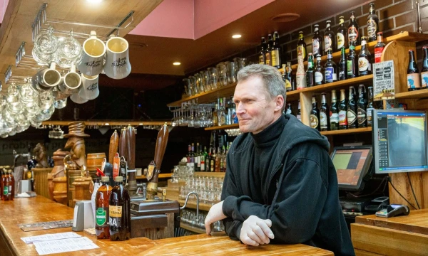Audrius Vidžys, alaus restorano „Alaus namai" bendraturtis ir vadovas. Juditos Grigelytės (VŽ) nuotr.