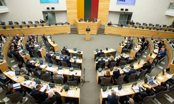Valdantieji per metus neišbarstė Seime turimos daugumos. Juditos Grigelytės (VŽ) nuotr.