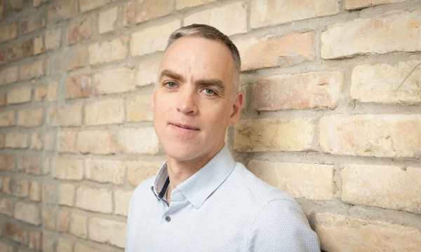 Kęstutis Slankauskas, tarpusavio skolinimo platformos „Savy“ informacinių technologijų padalinio vadovas. Juditos Grigelytės (VŽ) nuotr.