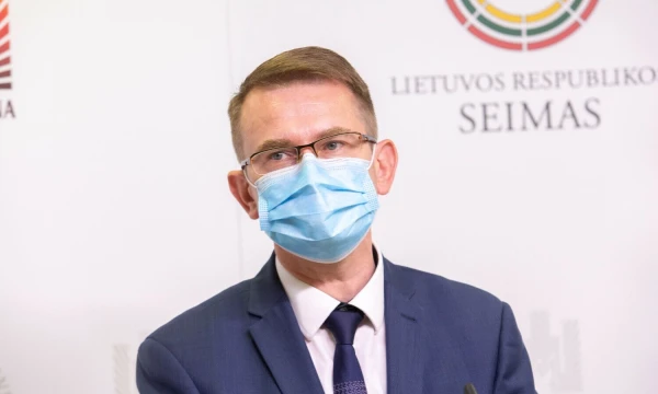Arūnas Dulkys, sveikatos apsaugos ministras. Juditos Grigelytės nuotr.