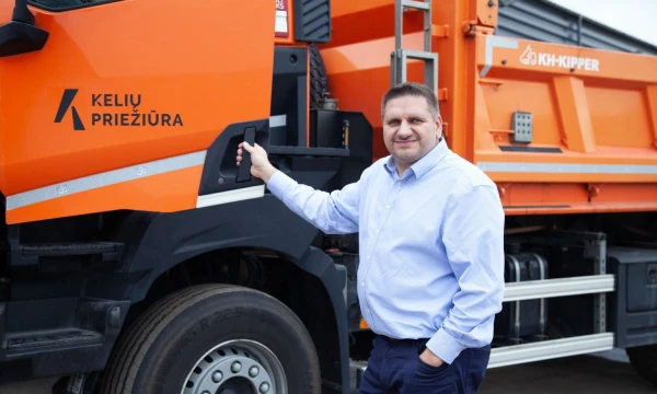 AB „Kelių priežiūra“ generalinis direktorius Rolandas Rutėnas