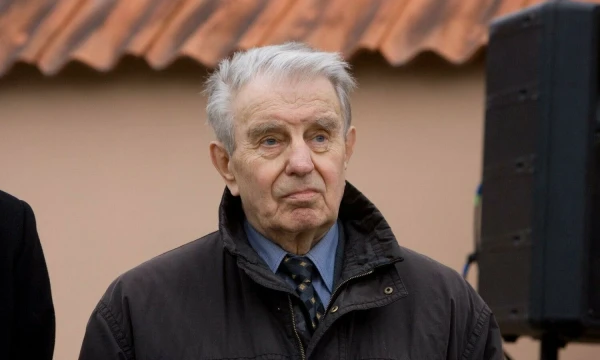 Poetas Justinas Marcinkevičius, 2010 m. Juditos Grigelytės (VŽ) nuotr.