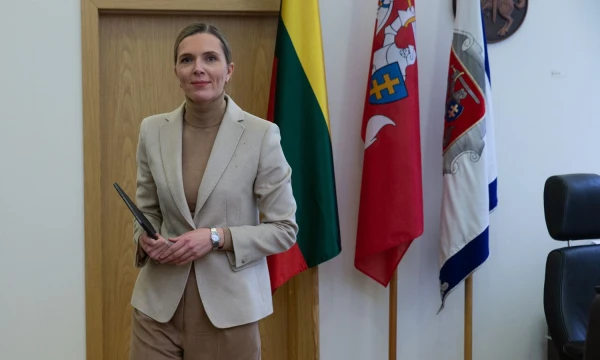 Agnė Bilotaitė, vidaus reikalų ministrė. Vladimiro Ivanovo (VŽ) nuotr.