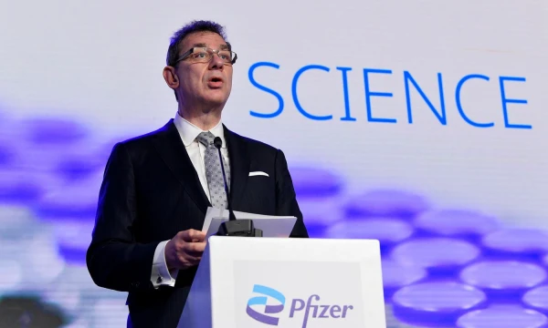 Albertas Bourla. Johno Thyso („Reuters“/„Scanpix“) nuotr.