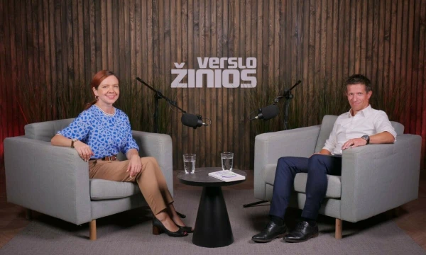 Karolina Semionovaitė, Sustainability Officer at Swedbank Lithuania and Jasper Steinhausen, Founder and CEO of Business with Impact.
