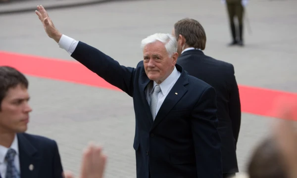Kadenciją baigęs Lietuvos Prezidentas Valdas Adamkus. Vladimiro Ivanovo (VŽ) nuotr.