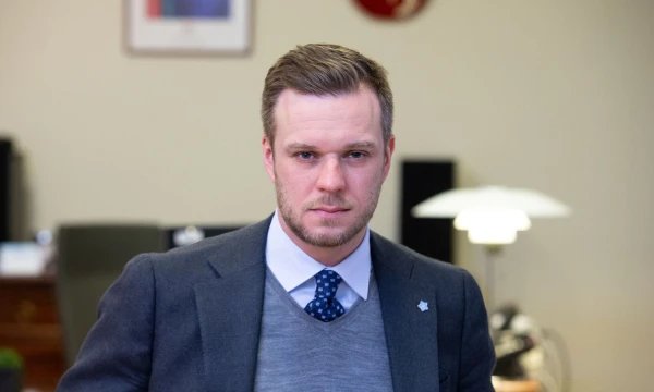 Gabrielius Landsbergis, Užsienio reikalų ministras. Juditos Grigelytės (VŽ) nuotr.