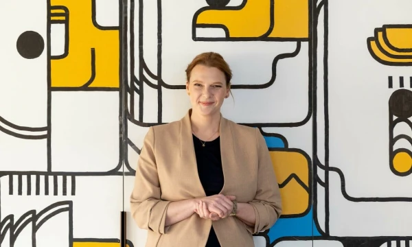 Sarah Fern, „TransferGo“ Žmonių departamento vadovė. Juditos Grigelytės (VŽ) nuotr.