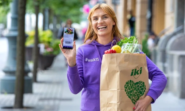 Vlada Musvydaitė, mobiliosios programėlės #walk15 kūrėja.