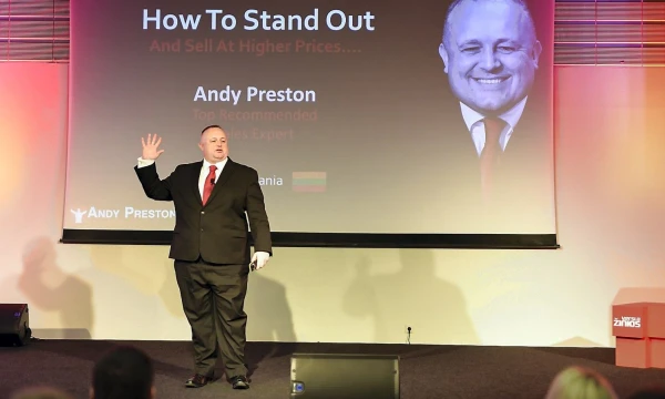 Andy Prestonas. Ryčio Galadausko nuotr.