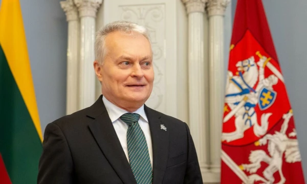 Prezidentas Gitanas Nausėda. Juditos Grigelytės (VŽ) nuotr.