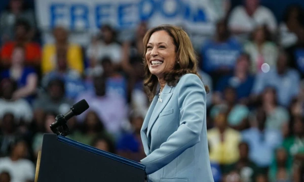 Kamala Harris, demokratų kandidatė į JAV prezidento postą.