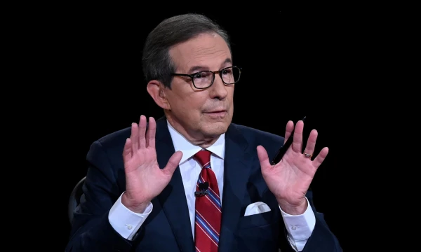 Chrisas Wallace?as, „Fox News“ laidų vedėjas. Olivier Douliery („Reuters“ / „Scanpix“) nuotr.