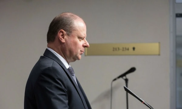 Saulius Skvernelis, Seimo narys. Juditos Grigelytės (VŽ) nuotr.