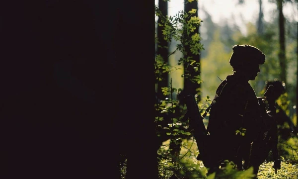 Lietuvos kariai pratybų metų. Lietuvos kariuomenės nuotr.