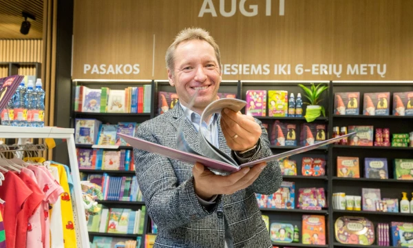 Irmantas Švažas, „Alma Littera Group“ vadovas: „Tikiu, kad animacinis serialas bus sėkmingas pasaulinėje rinkoje, ir tas tikėjimas su kiekviena diena stiprėja.“ Juditos Grigelytės (VŽ) nuotr.