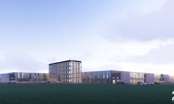 Bendrovės vizualizacija.