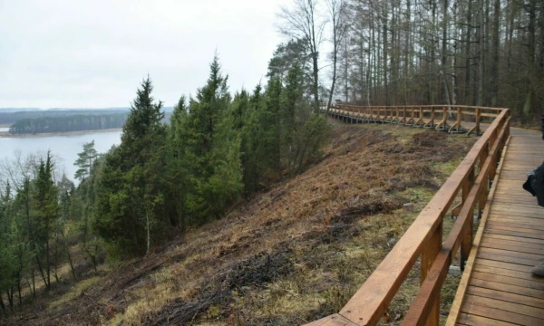 Atnaujintas Arlaviškių, arba Kadagių slėnio pažintinis takas. VSTT nuotr.