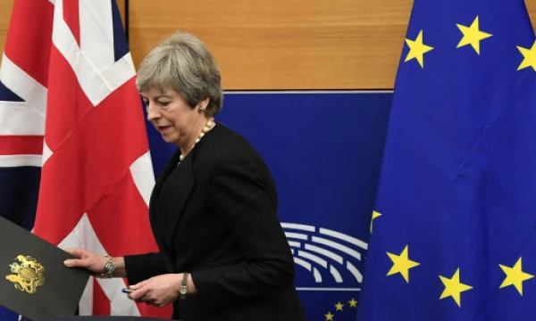 Theresa May, JK premjerė. Fredericko Florino (AFP /„Scanpix“) nuotr.
