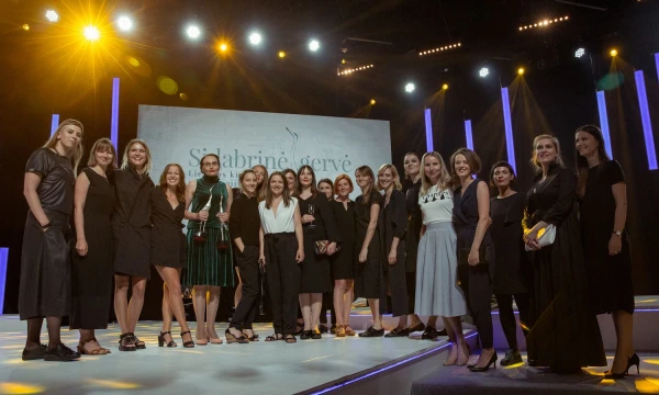 Moterys Lietuvos kino industrijoje. 2018 m. „Sidabrinės gervės“ ceremonija. Audriaus Solomino nuotr.