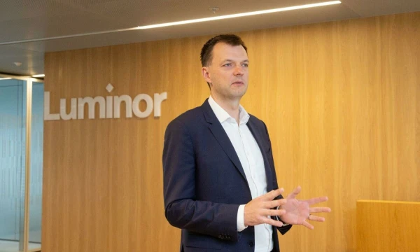 Andrius Načajus, „Luminor Bank AS“ Lietuvos skyriaus vadovas. Juditos Grigelytės (VŽ) nuotr.