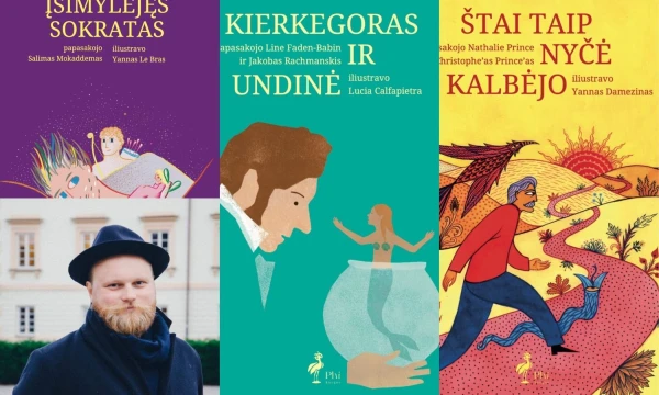 Tomas Šinkūnas, „Mažųjų Platonų“ serijos leidėjas. Asmeninio archyvo nuotr. 
