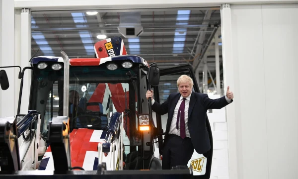 Borisas Johnsonas, JK premjeras. („Reuters / „Scanpix“) nuotr. 