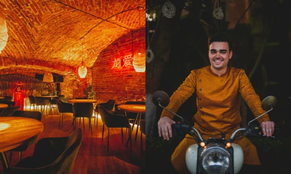 Augustinas Bakutis, restoranų Kaune – „Baking Mad Hidden Lab“, „Šventas dūmas“ ir „Hattori Sushi“ – įkūrėjas. Asm. archyvo nuotr.