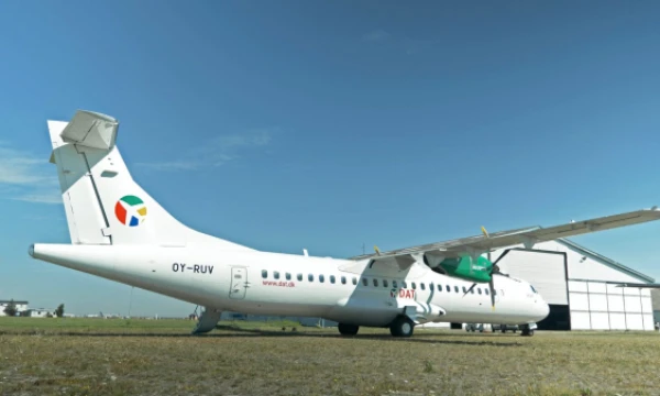 DAT aviacijos kompanijos lėktuvas. Įmonės nuotr.