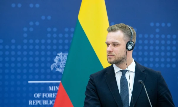 Gabrielius Landsbergis, Lietuvos užsienio reikalų ministras. Juditos Grigelytės (VŽ) nuotr.